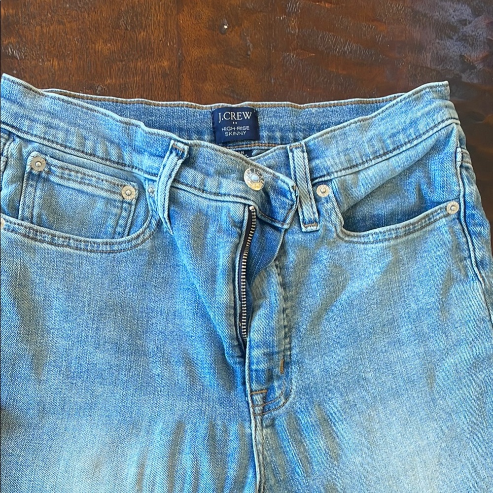 J. Crew Light Wash Denim Jeans - Picture 3 of 5